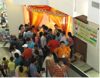 신라방행사장 두번째 사진