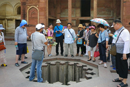 붉붉은성 아그라 성에서 관람 사진